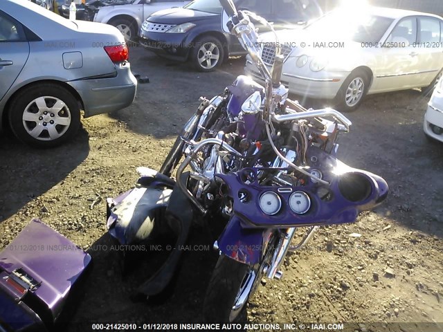 1HD1KB4107Y626672 - 2007 HARLEY-DAVIDSON FLHX PURPLE photo 5