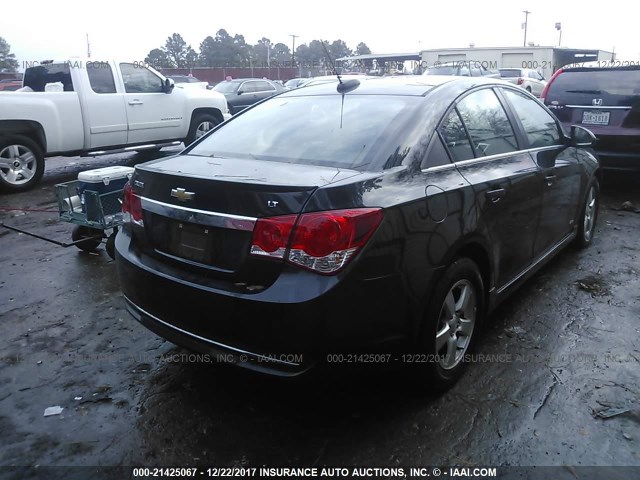 1G1PE5SB5G7203939 - 2016 CHEVROLET CRUZE LIMITED LT BLACK photo 4