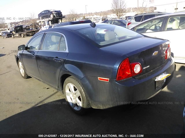 1G1ZB5E0XCF310142 - 2012 CHEVROLET MALIBU LS 蓝色 照片 3