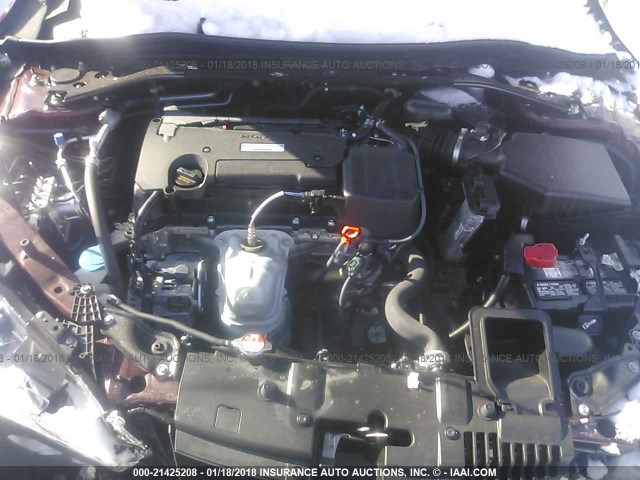 1HGCR2F50HA263128 - 2017 HONDA ACCORD SPORT 红色 照片 10