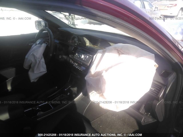 1HGCR2F50HA263128 - 2017 HONDA ACCORD SPORT 红色 照片 5
