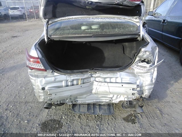 4T1BF3EK5AU051471 - 2010 TOYOTA CAMRY SE/LE/XLE SILVER photo 6
