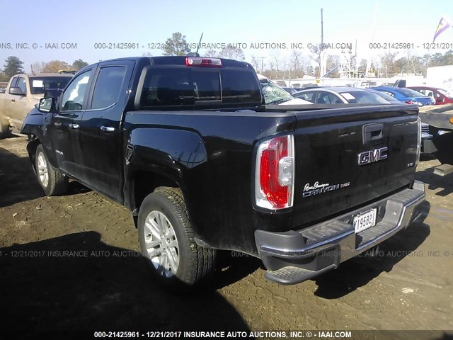 1GTG5DEN4H1232795 - 2017 GMC CANYON SLT BLACK photo 3