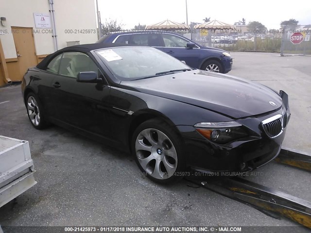 WBAEK13537CN82064 - 2007 BMW 650 I BLACK photo 1