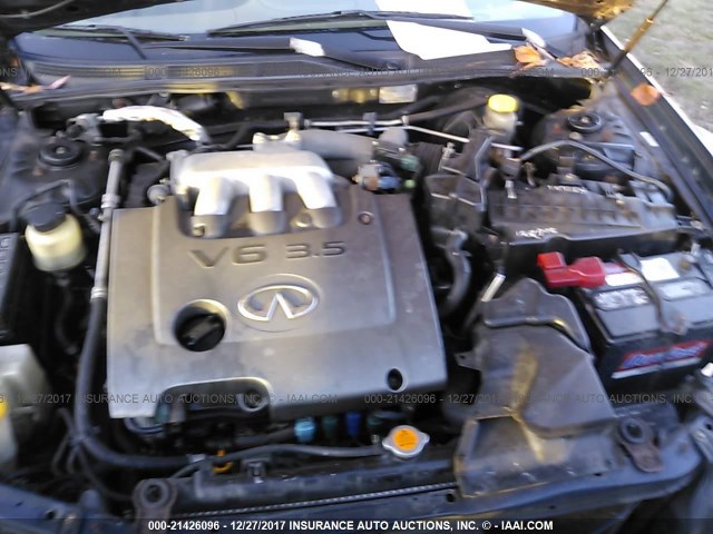 JNKDA31A52T018534 - 2002 INFINITI I35 BLUE photo 10