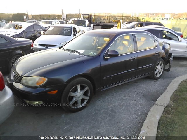 JNKDA31A52T018534 - 2002 INFINITI I35 BLUE photo 2