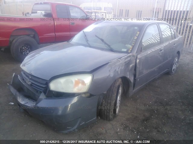 1G1ZS58N17F130206 - 2007 CHEVROLET MALIBU LS 灰色 照片 2