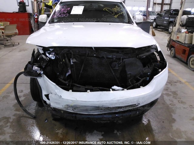 1C4RDJAG9CC336360 - 2012 DODGE DURANGO SXT WHITE photo 6