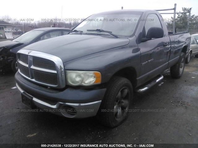 1D7HA16N42J138202 - 2002 DODGE RAM 1500 GRAY photo 2