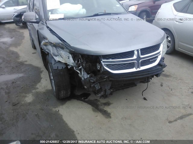 3C4PDCBG8CT153201 - 2012 DODGE JOURNEY SXT GRAY photo 6