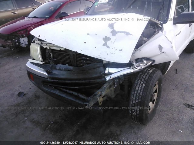 4TASM92N7YZ594969 - 2000 TOYOTA TACOMA XTRACAB PRERUNNER თეთრი ფოტო 6