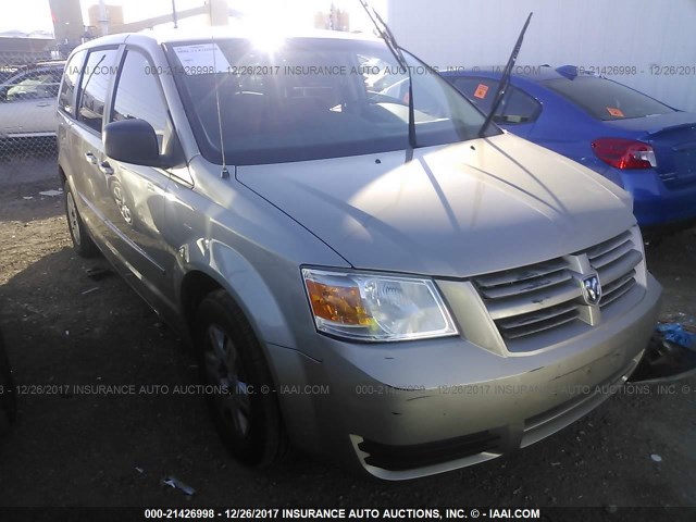 2D8HN44E69R687099 - 2009 DODGE GRAND CARAVAN SE BEIGE photo 1