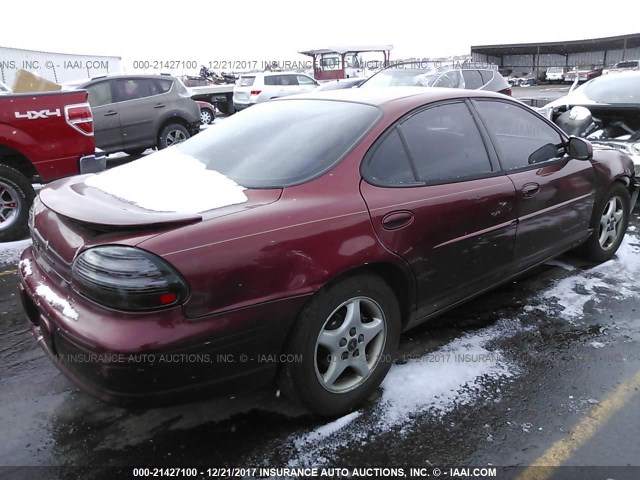 1G2WK52J42F273759 - 2002 PONTIAC GRAND PRIX SE MAROON photo 4