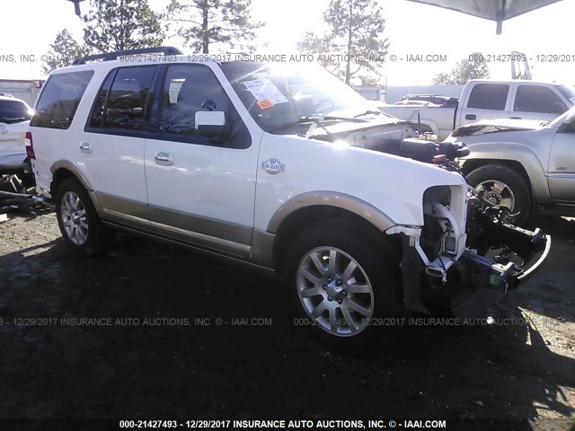 1FMJU1H52CEF59731 - 2012 FORD EXPEDITION XLT/KING RANCH WHITE photo 1