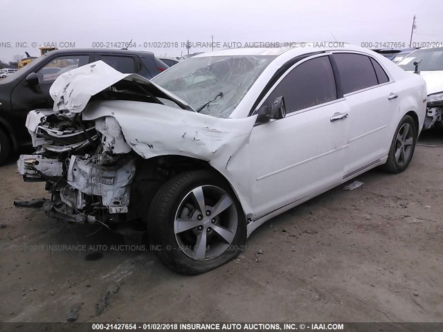 1G1ZC5E08CF383880 - 2012 CHEVROLET MALIBU 1LT 白色 照片 2