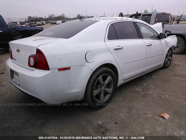 1G1ZC5E08CF383880 - 2012 CHEVROLET MALIBU 1LT 白色 照片 4