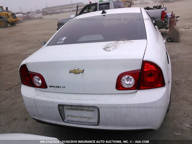 1G1ZC5E08CF383880 - 2012 CHEVROLET MALIBU 1LT 白色 照片 6