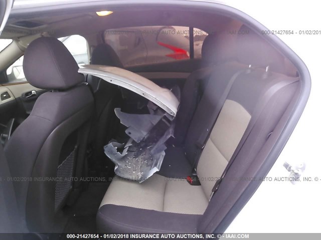 1G1ZC5E08CF383880 - 2012 CHEVROLET MALIBU 1LT 白色 照片 8