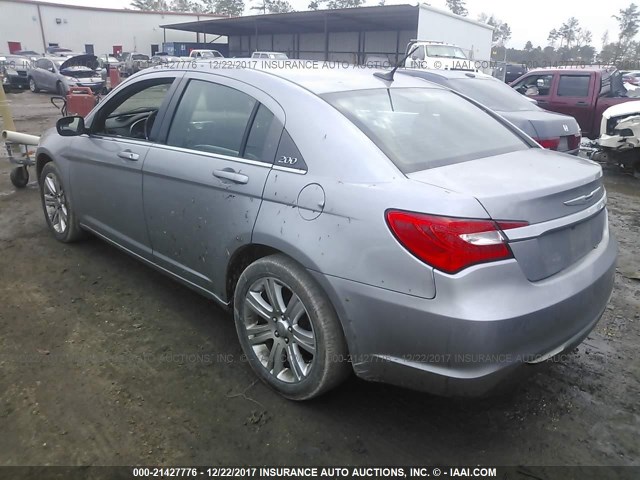 1C3CCBBB4DN554332 - 2013 CHRYSLER 200 TOURING SILVER photo 3