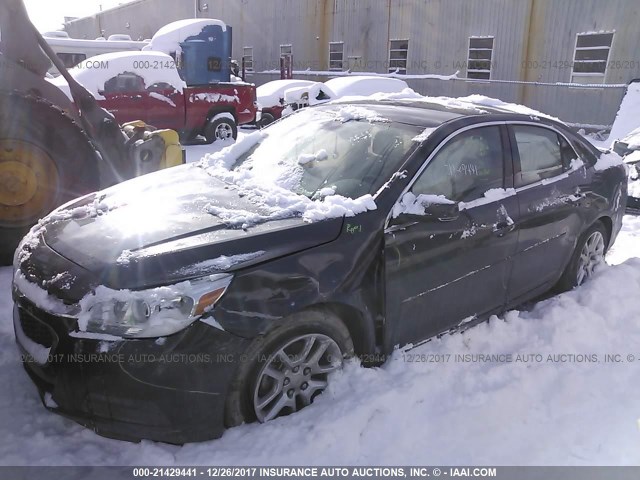 1G11C5SL3FF276395 - 2015 CHEVROLET MALIBU 1LT 灰色 照片 2