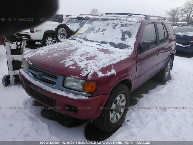 4S6CM58W9W4408802 - 1998 HONDA PASSPORT EX/LX 红色 照片 2