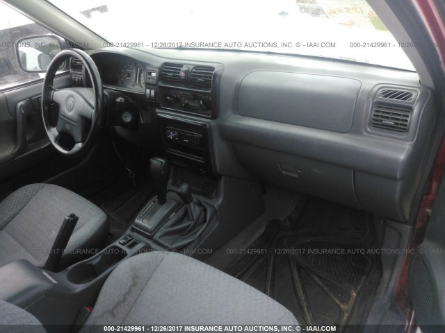 4S6CM58W9W4408802 - 1998 HONDA PASSPORT EX/LX 红色 照片 5