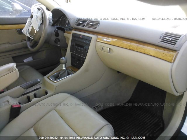 WAUDF78E26A254933 - 2006 AUDI A4 2.0T QUATTRO WHITE photo 5