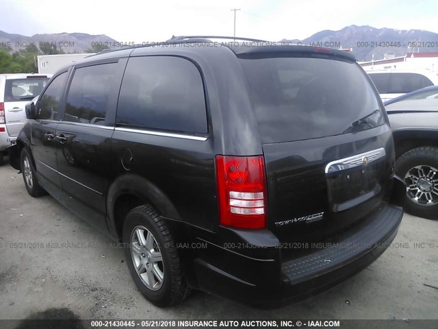 2A8HR54P68R658140 - 2008 CHRYSLER TOWN & COUNTRY TOURING BLACK photo 3