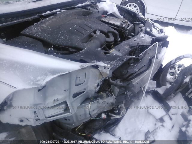 1G1ZC5E08A4101116 - 2010 CHEVROLET MALIBU 1LT 银色 照片 6