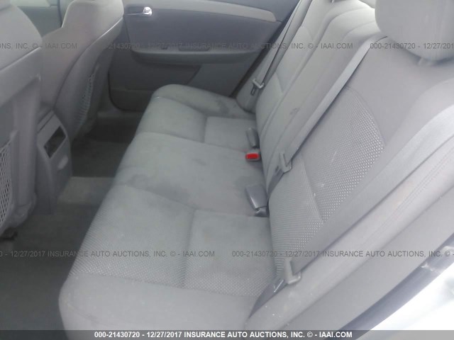 1G1ZC5E08A4101116 - 2010 CHEVROLET MALIBU 1LT 银色 照片 8