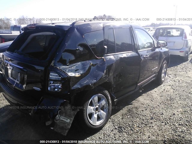 1C4NJCEAXHD115747 - 2017 JEEP COMPASS LATITUDE შავი ფოტო 6
