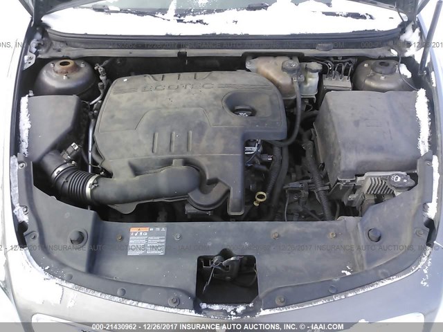 1G1ZC5E19BF176647 - 2011 CHEVROLET MALIBU 1LT 灰色 照片 10