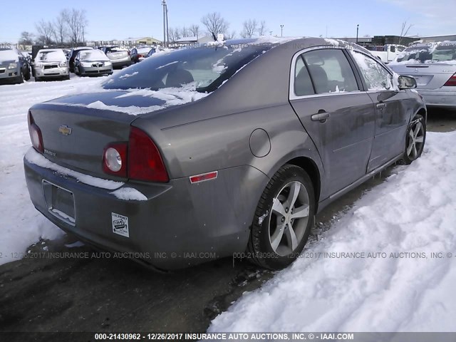 1G1ZC5E19BF176647 - 2011 CHEVROLET MALIBU 1LT 灰色 照片 4