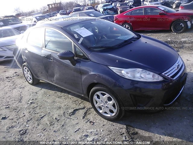 3FADP4BJ7CM164945 - 2012 FORD FIESTA SE GRAY photo 1