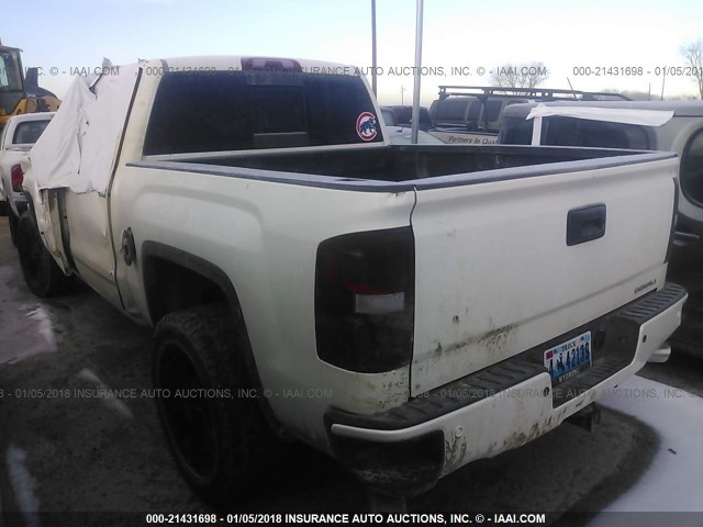 3GTU2WEJ6EG268716 - 2014 GMC SIERRA K1500 DENALI WHITE photo 3