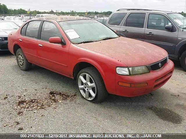 JN1CA21D4TM402045 - 1996 NISSAN MAXIMA GLE/GXE/SE RED photo 1