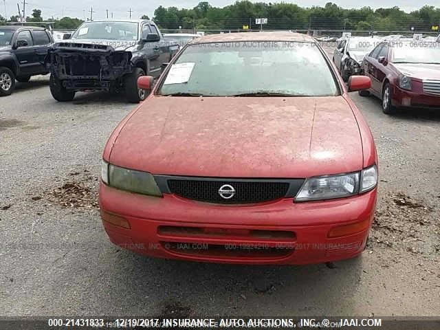 JN1CA21D4TM402045 - 1996 NISSAN MAXIMA GLE/GXE/SE RED photo 6