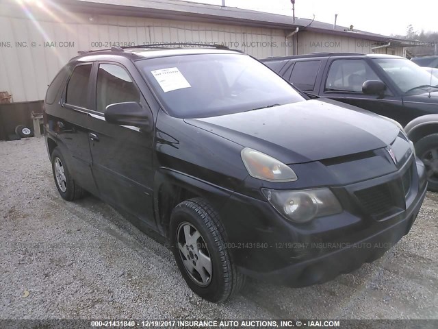 3G7DA03E02S567082 - 2002 PONTIAC AZTEK BLACK photo 1