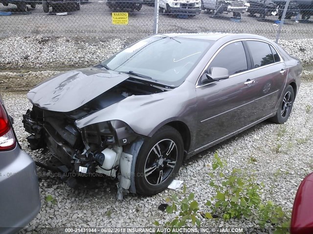 1G1ZC5EU5CF342125 - 2012 CHEVROLET MALIBU 1LT 灰色 照片 2