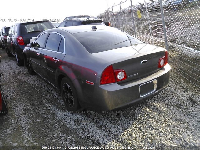 1G1ZC5EU5CF342125 - 2012 CHEVROLET MALIBU 1LT 灰色 照片 3