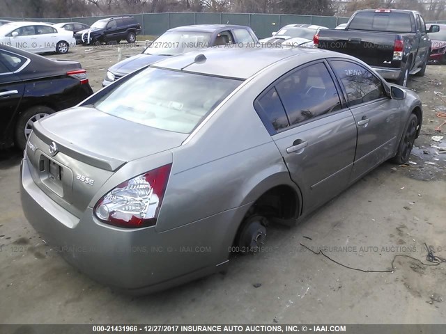 1N4BA41E44C905827 - 2004 NISSAN MAXIMA SE/SL GOLD photo 4