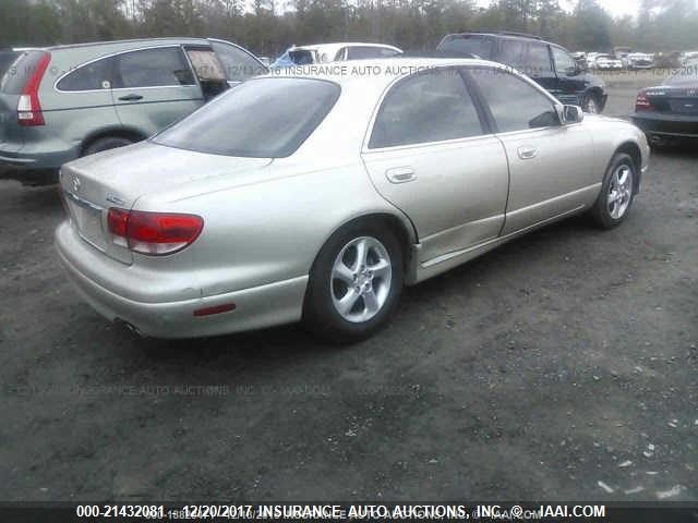 JM1TA221411702667 - 2001 MAZDA MILLENIA TAN photo 4