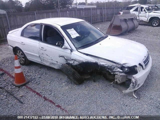 KNAGD128655423264 - 2005 KIA OPTIMA LX/EX WHITE photo 1