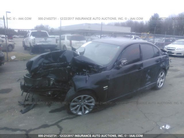 WBAPK7C56BF087280 - 2011 BMW 328 XI BLACK photo 2