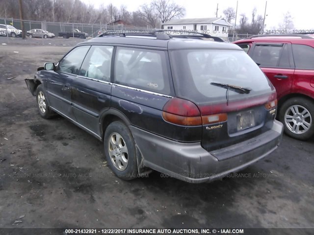 4S3BG6859W7621664 - 1998 SUBARU LEGACY 30TH ANN OUTBACK/LTD/SPT BLUE photo 3