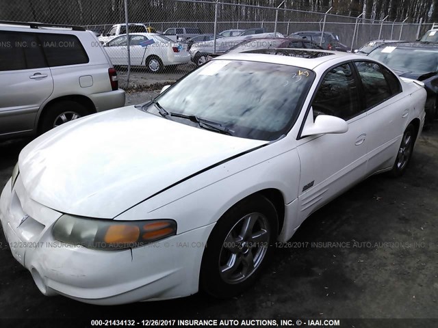 1G2HZ541X24221646 - 2002 PONTIAC BONNEVILLE SSEI WHITE photo 2