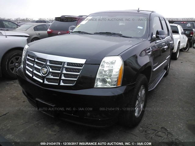 1GYS4AEF2CR296732 - 2012 CADILLAC ESCALADE BLACK photo 2