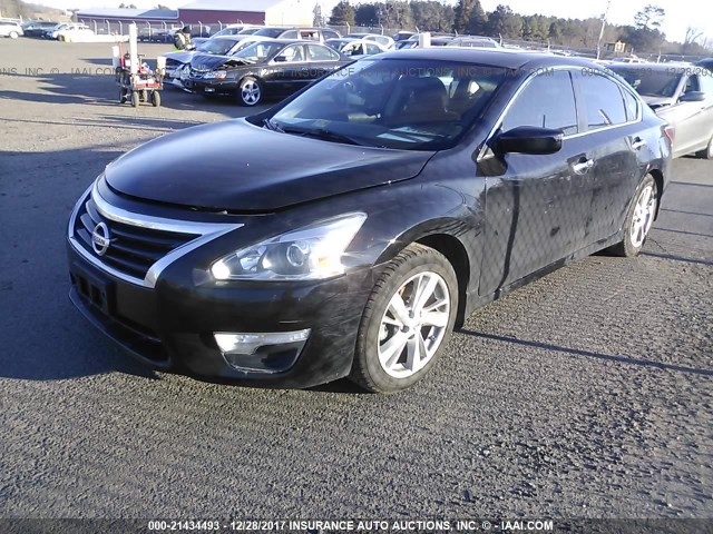 1N4AL3APXDC142228 - 2013 NISSAN ALTIMA 2.5/S/SV/SL BLACK photo 2