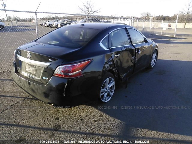 1N4AL3APXDC142228 - 2013 NISSAN ALTIMA 2.5/S/SV/SL BLACK photo 4