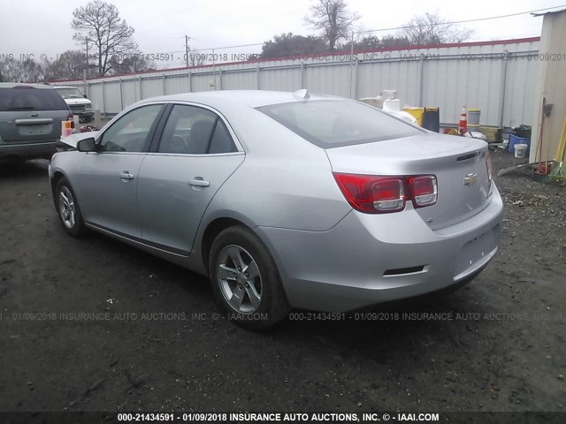 1G11C5SL1EF267533 - 2014 CHEVROLET MALIBU 1LT 银色 照片 3